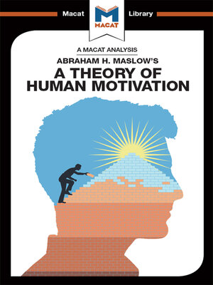 cover image of An Analysis of Abraham H. Maslow's a Theory of Human Motivation